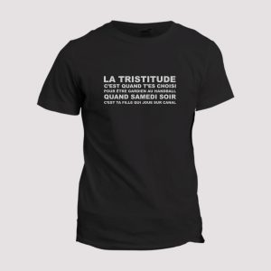 T-shirt musique de Oldelaf  La Tristitude T-shirt musique de Oldelaf  La Tristitude