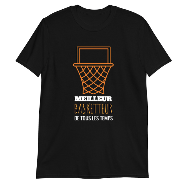 T-shirt personnalise Basket