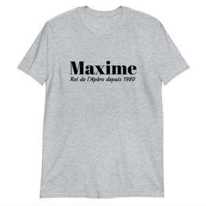 T-shirt personnalise Roi de l’apero T-shirt personnalise Roi de l’apero