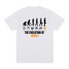 T-shirt evolution argent bitcoin