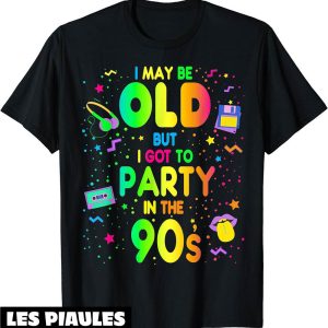 Annee 90 T-Shirt Deguisement Cassette Retro Vintage