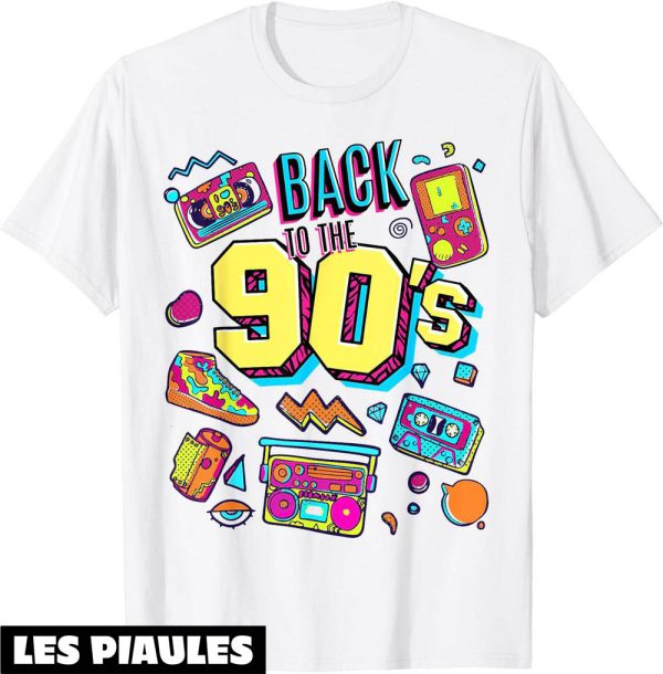 Annee 90 T-Shirt Vintage Retro Back To 90’s Retro Tee