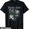 Attaque Des Titans T-Shirt Season 4 Carres De Caractere
