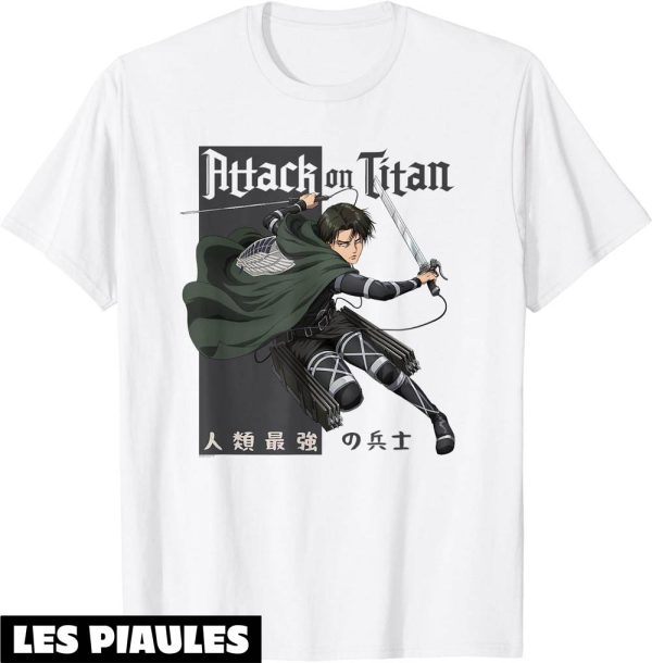 Attaque Des Titans T-Shirt Season 4 Le Soldat Le Plus Fort