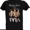 Attaque Des Titans T-Shirt Shingeki No Kyojin Anime Japonais