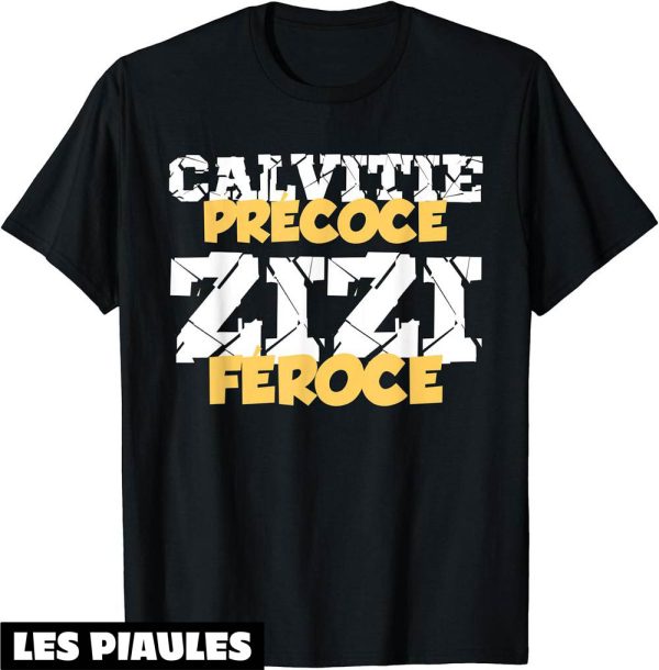 Beauf T-Shirt Chauve Qui Peut Humour Calvitie Drole