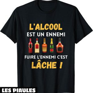 Beauf T-Shirt Humour Alcool Biere Vodka Vin Pastis