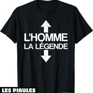 Beauf T-Shirt L’homme La Legende Cadeau Humour Zizi Drole