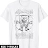Bob L’eponge T-Shirt Spongebob Da Vinci Bob Sketch Poster