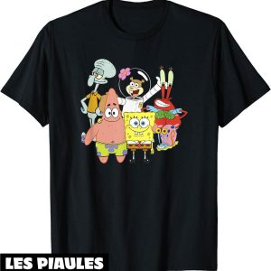 Bob L’eponge T-Shirt Spongebob Oversized Beach Group Bob L’eponge T-Shirt Spongebob Oversized Beach Group