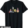 Bob L’eponge T-Shirt Spongebob Squarepants Cast Group Stare