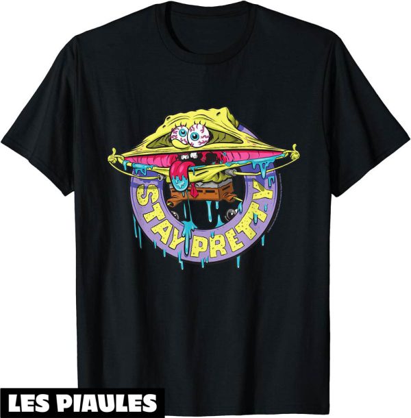 Bob L’eponge T-Shirt Spongebob Squarepants Stay Pretty