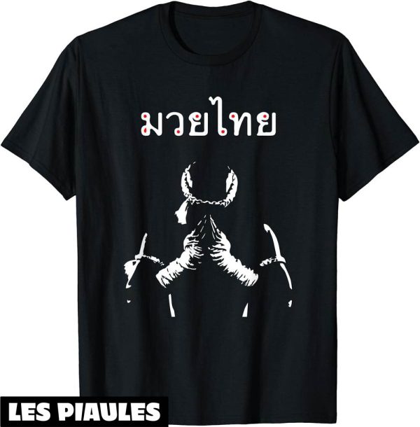 Boxe Thai T-Shirt Cadeau Pour Combattant De Muay Thai