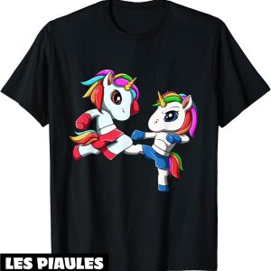 Boxe Thai T-Shirt Licorne Muay Thailandaise Et Kickboxing