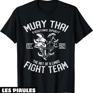 Boxe Thai T-Shirt Muay Dragon Thailandaise Et Kickboxing