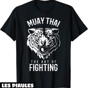 Boxe Thai T-Shirt Muay Thai Tigre Thailandaise Et Kickboxing Boxe Thai T-Shirt Muay Thai Tigre Thailandaise Et Kickboxing
