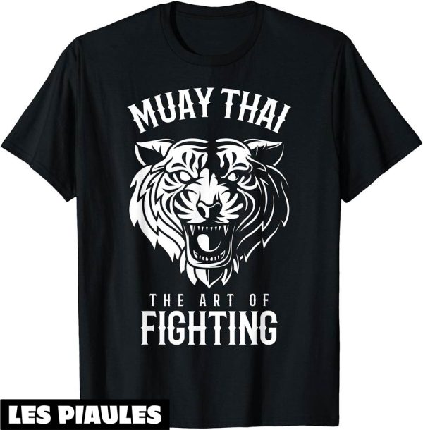 Boxe Thai T-Shirt Muay Thai Tigre Thailandaise Et Kickboxing