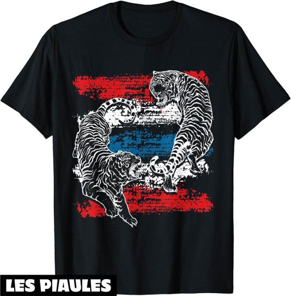 Boxe Thai T-Shirt Tigre Muay Thai Art Martial Sport Cadeau