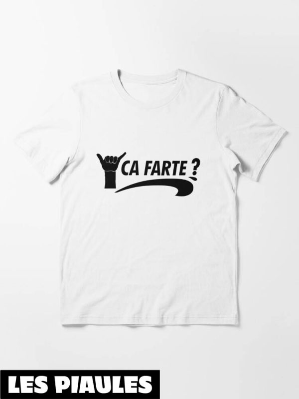 Brice De Nice T-Shirt Ca Farte Humour Symbole De La Main