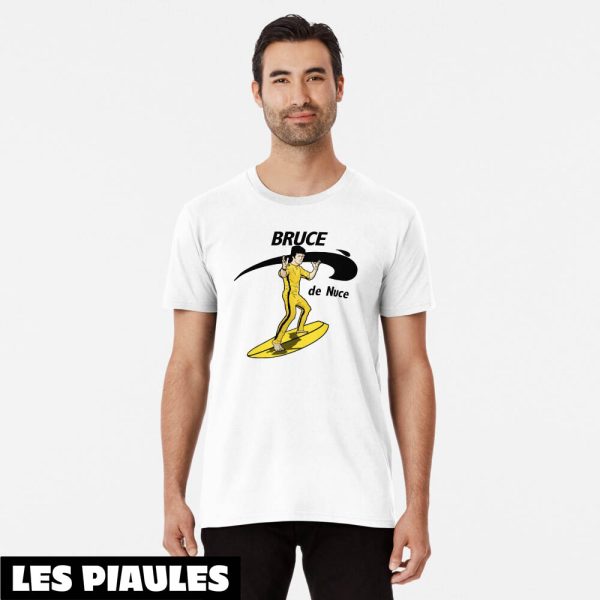 Brice De Nice T-Shirt Humour Bruce De Nude Style Film