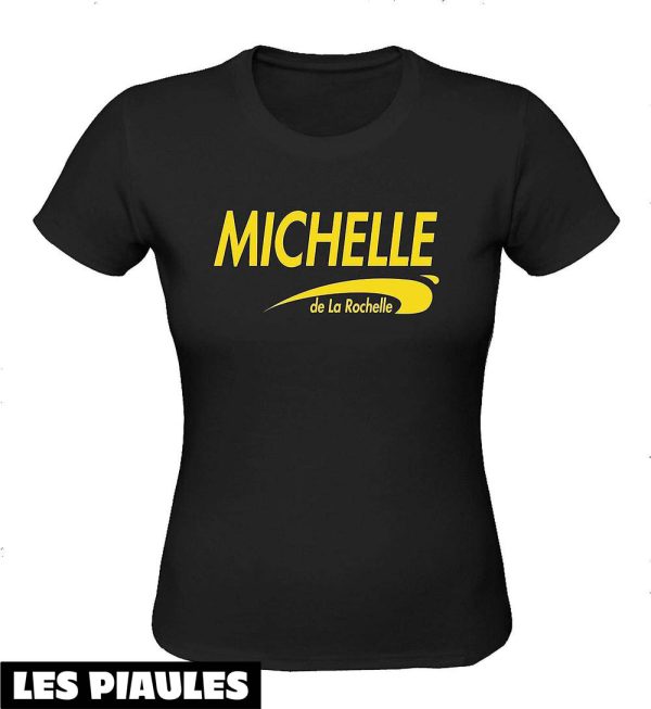 Brice De Nice T-Shirt Humour Michelle De La Rochelle Jaune