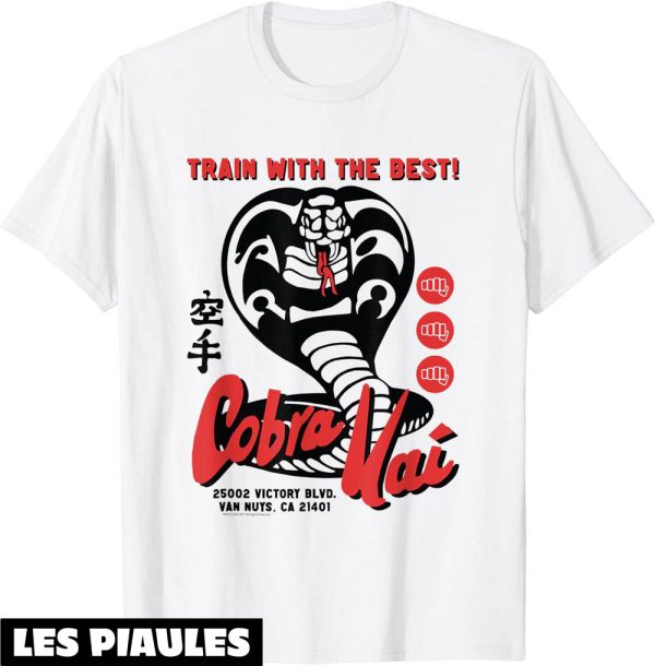 Cobra Kai T-Shirt Annonce Retro Cobra Kai Film De Karate