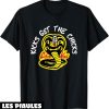 Cobra Kai T-Shirt Kicks Obtenir Les Poussins Film De Karate