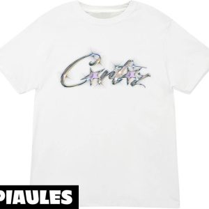 Corteiz T-Shirt Logo Bling Bling Classique Allstarz Chrome