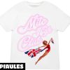 Corteiz T-Shirt Mile High Club Mots Roses Avec Un Danseur