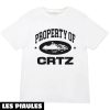 Corteiz T-Shirt Property Of CRTZ Grand Logo Classique