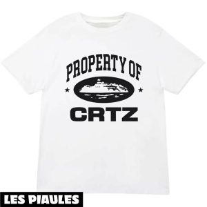 Corteiz T-Shirt Property Of CRTZ Grand Logo Classique