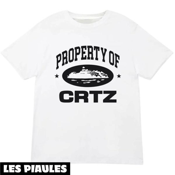 Corteiz T-Shirt Property Of CRTZ Grand Logo Classique
