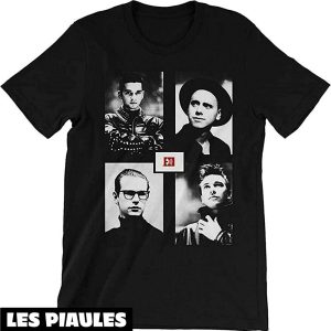Depeche Mode T-Shirt Band Poster Musique Electronique