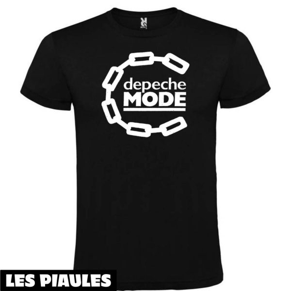 Depeche Mode T-Shirt Logo Groupe De Musique Electronique