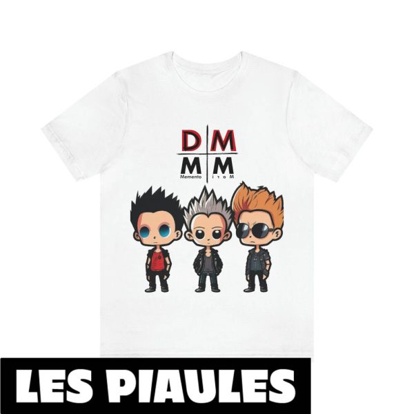 Depeche Mode T-Shirt Retro Music Band Bootleg Anime Style