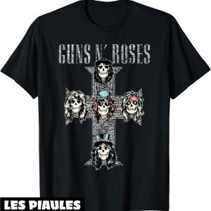 Guns N Roses T-Shirt Croix Vintage Groupe Americain Guns N Roses T-Shirt Croix Vintage Groupe Americain