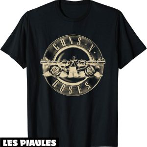 Guns N Roses T-Shirt Logo Officiel Groupe Americain Guns N Roses T-Shirt Logo Officiel Groupe Americain