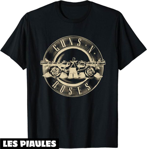 Guns N Roses T-Shirt Logo Officiel Groupe Americain