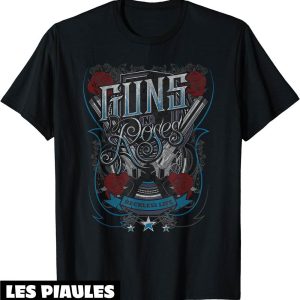 Guns N Roses T-Shirt Officielles Reckless Life Guns Guns N Roses T-Shirt Officielles Reckless Life Guns