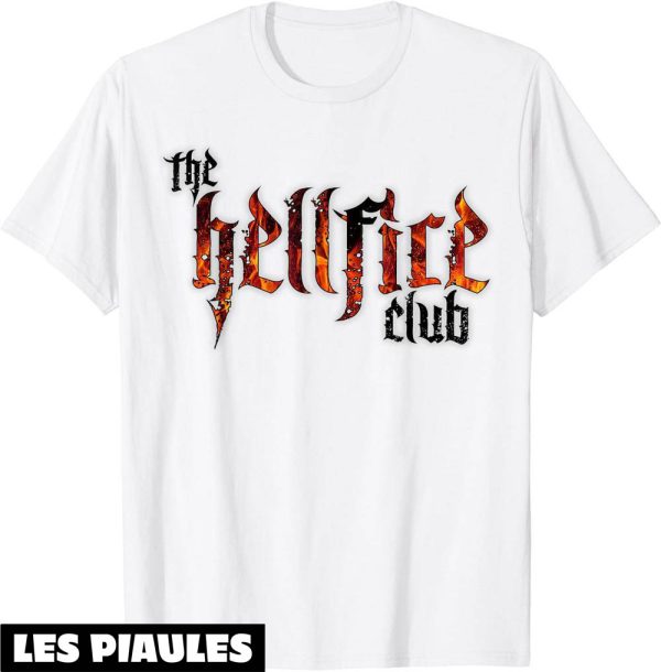 Hellfire Club T-Shirt 4 Tetes De Mort Et Armes Tee