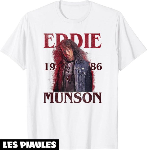 Hellfire Club T-Shirt Stranger Things 4 Eddie Munson 1986