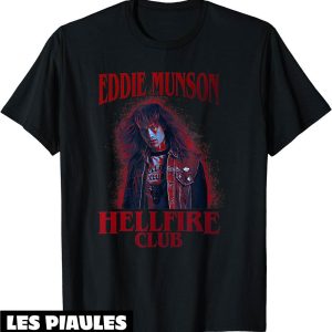Hellfire Club T-Shirt Stranger Things 4 Eddie Munson Blood