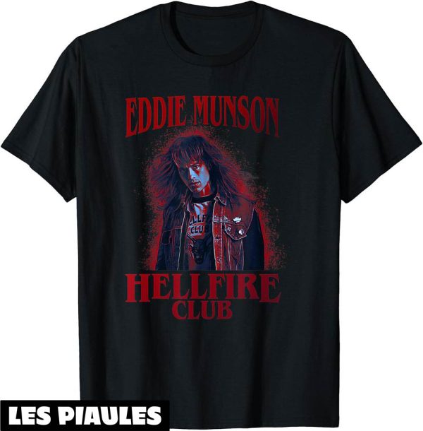 Hellfire Club T-Shirt Stranger Things 4 Eddie Munson Blood