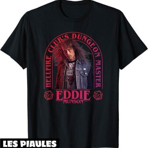 Hellfire Club T-Shirt Stranger Things 4 Eddie Munson Dungeon Hellfire Club T-Shirt Stranger Things 4 Eddie Munson Dungeon