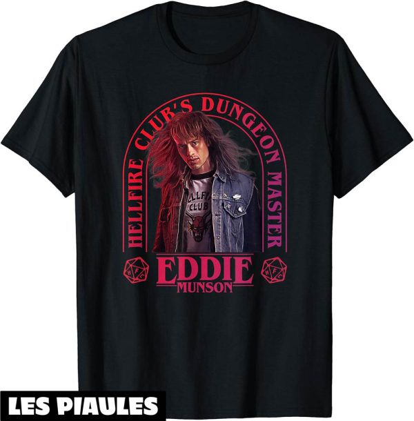 Hellfire Club T-Shirt Stranger Things 4 Eddie Munson Dungeon