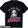 Je Vais Etre Grand Frere T-Shirt Annonce Grossesse Licorne