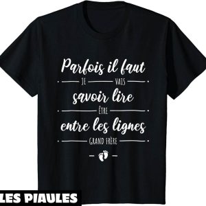 Je Vais Etre Grand Frere T-Shirt Enfant Futur Annonce Bebe