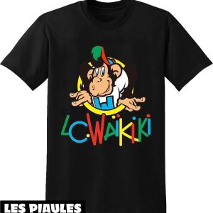 LC Waikiki T-Shirt Monkey Funny Style Cute Street Graffiti LC Waikiki T-Shirt Monkey Funny Style Cute Street Graffiti