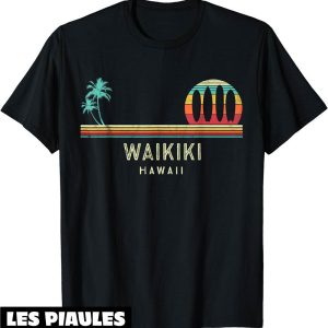 LC Waikiki T-Shirt Vintage Hawaii Beach Palmiers Tropical LC Waikiki T-Shirt Vintage Hawaii Beach Palmiers Tropical
