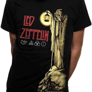 Led Zeppelin T-Shirt Groupe Britannique De Rock Classique Led Zeppelin T-Shirt Groupe Britannique De Rock Classique